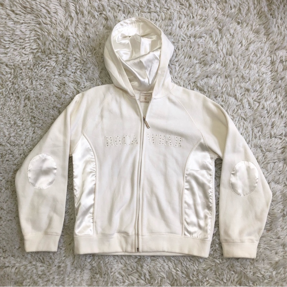 NWOT Very Soft Luxurious Rocawear Shiny Hoodie